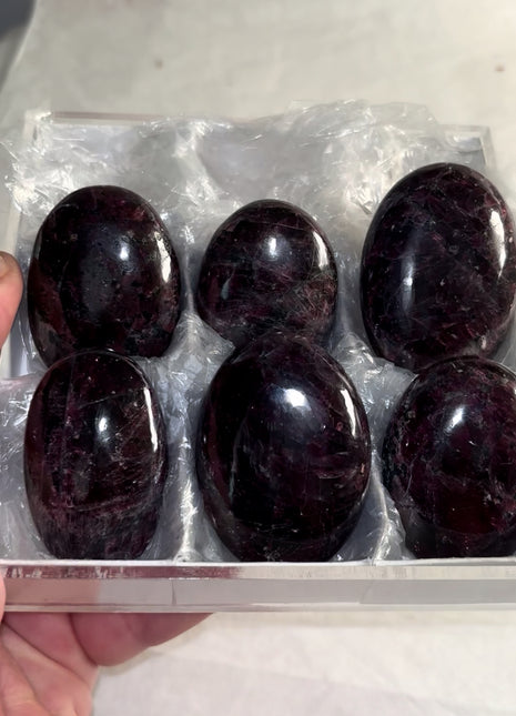 Amazing Red ! Garnet 6 Piece Lot