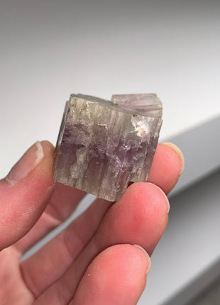 Lilac Hexagonal Aragonite Floaters Lot from Spain - 6 Pieces !