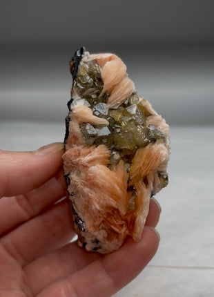 Pink Barite with Cerussite