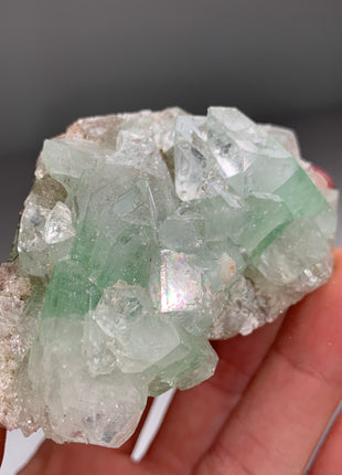 Green Apophyllite Crystals