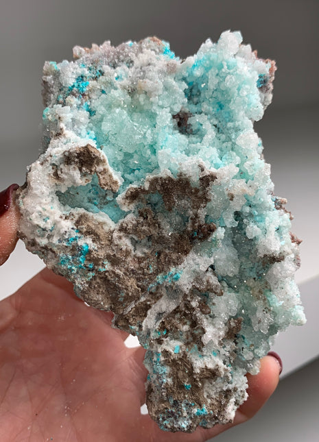Rare Blue Aragonite from Mexico