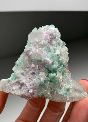 Blue Tourmaline with Quartz and Lepidolite
