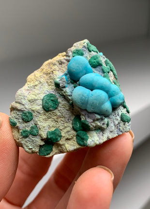 New ! Bubbly Blue Chrysocolla - L’etoile du Congo mine