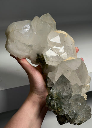 Amazing ! Quartz with Green Chlorite - From Himachal Pradesh, Himalayas *