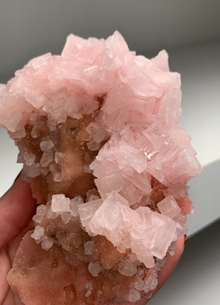 Pink Halite with Great Crystallization - from Searles Lake, California