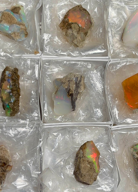 9 pieces !  High Grade We’lo Opal Lot  - From Ethiopia