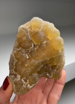 Glittery Yellow Botryoidal Fluorite
 # PM0149