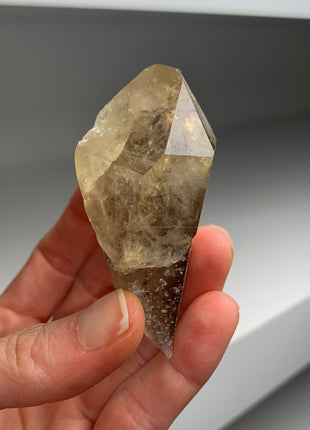 Smoky Phantom Quartz Lot - Hallelujah Junction, Nevada - 9 Pieces !