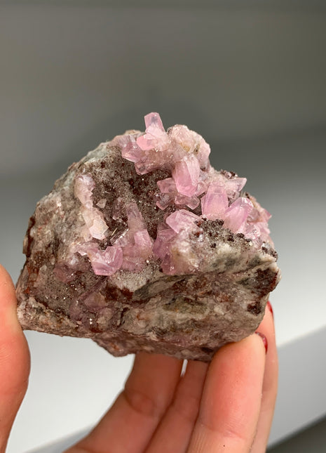Pink Cobaltocalcite from Agoudal mine PM059