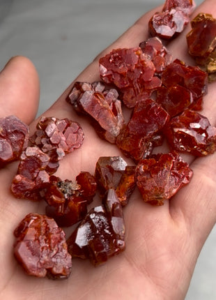 15 Piece Lot ! Red Vanadinite Crystals
