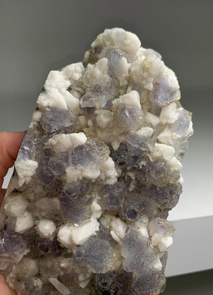 Blue Fluorite with White Quartz # PM019