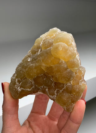 Glittery Yellow Botryoidal Fluorite
 # PM0149