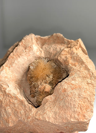 Bursting Sun Aragonite Ball in Cluster - From Pantoja, Spain
