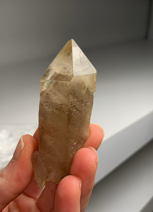 Smoky Phantom Quartz Lot - Hallelujah Junction, Nevada - 6 Pieces !