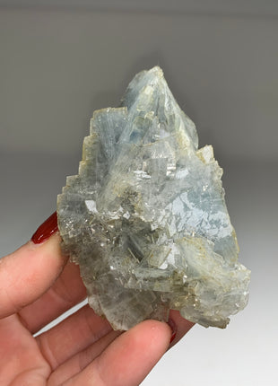 Blue Barite with Pyrite