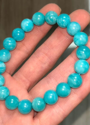 New Arrival ! Blue Green Amazonite Bracelet