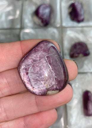 High Grade Flashy Lepidolite Lot - 12 Pieces !