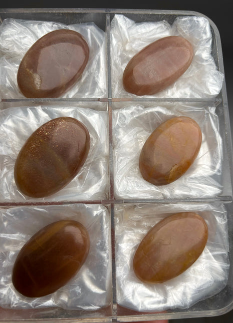 Rainbow Sunstone 6 Piece Lot !