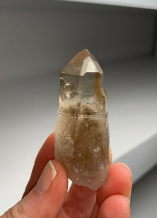 Smoky Phantom Quartz Lot - Hallelujah Junction, Nevada - 6 Pieces !