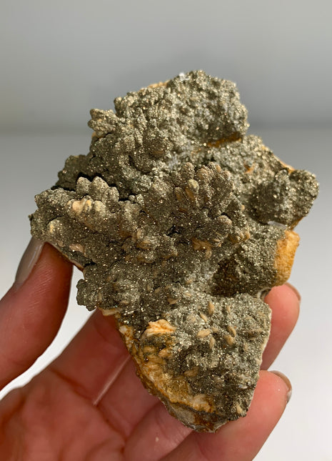 Wow ! Yellow Barite Flowers with Pyrite ๐ฅ