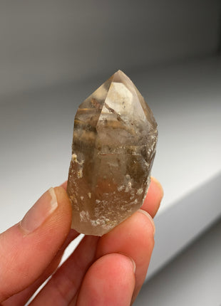 Smoky Phantom Quartz Lot - Hallelujah Junction, Nevada - 6 Pieces !