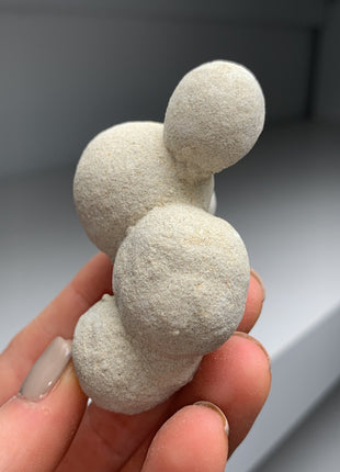 Unusual ! Spherical Calcite after Sandcalcite from Hungary