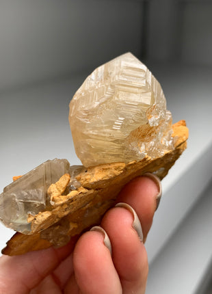 Amazing Cerussite on Limonite Matrix