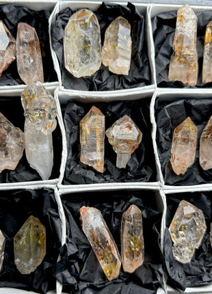 18 Piece Lot ! Firefly Scepter Quartz - From Madagascar