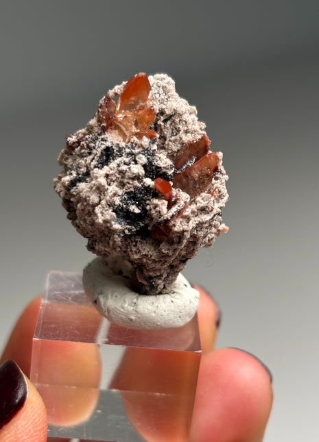Red Topaz from Mexico