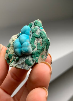 New ! Bubbly Blue Chrysocolla - L’etoile du Congo mine