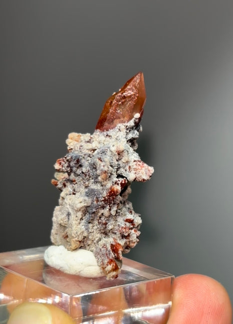 Red Topaz from Mexico