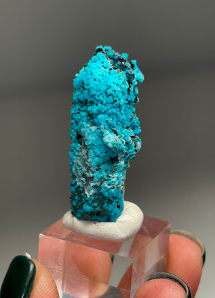 Quartz with Blue Chrysocolla