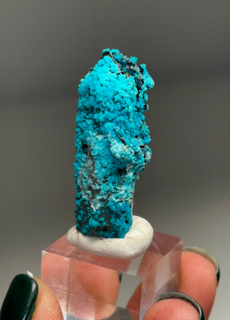 Quartz with Blue Chrysocolla