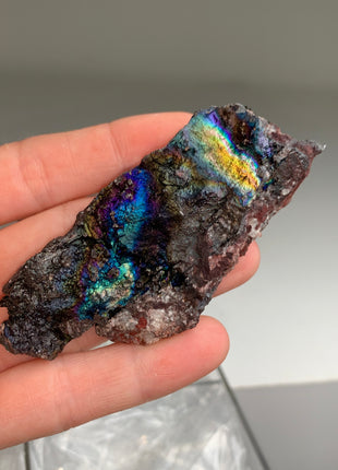 Very High Grade Rainbow Goethite Lot 🌈 From M. San Valentin, Spain 9 Pieces !