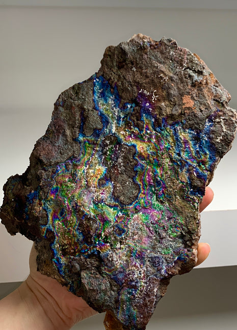 Full Spectrum ! Rainbow Goethite From Rio Tinto mines, Spain π
