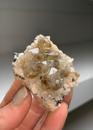 Cerussite with Pink Barite
