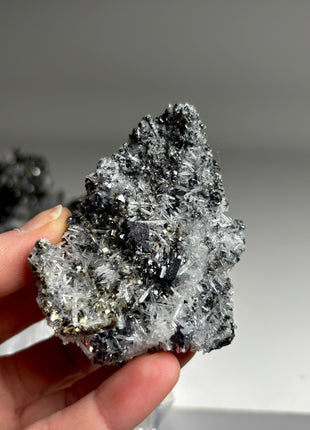 6 Pieces ! Pyrite, Galena, Quartz, Sphalerite Combo Specimens Lot