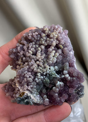 Grape Agate Lot - From Sulawesi, Indonesia - 6 Pieces !