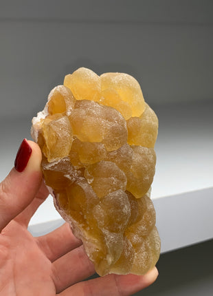 Glittery Yellow Botryoidal Fluorite
 # PM0147