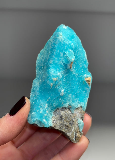 Sparkling Sky Blue Hemimorphite