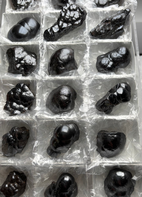 High grade botryoidal Hematite lot - 18 Pieces !