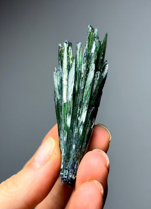 Green Vivianite Spray - From Brazil