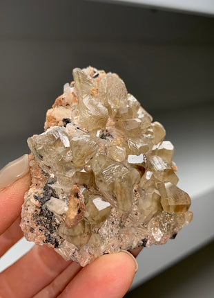 Wow ! Cerussite with Pink Barite