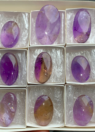 High Grade Ametrine from Bolivia - 9 Pieces !