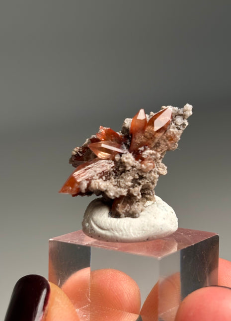 Red Topaz from Mexico