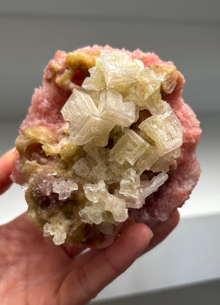 New find ! Green and Pink Halite - from Owens Lake, California