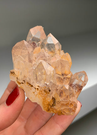 Sunset Hyaline Quartz with Great Phantoms   # PM0202