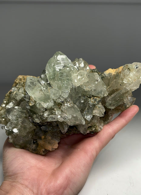 Green Chlorite Quartz - From Himachal Pradesh, Himalayas