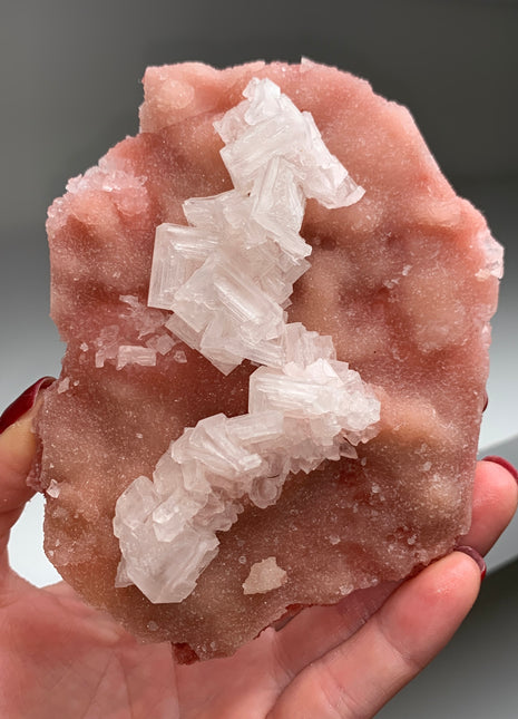 High Grade Pink Halite from Searles Lake, California