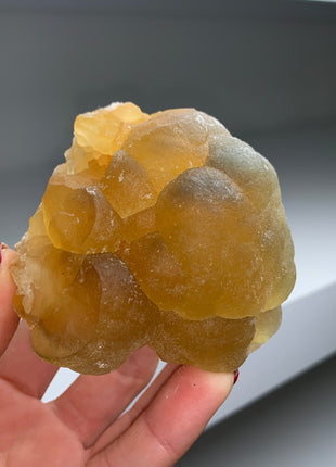 Glittery Yellow Botryoidal Fluorite
 # PM0150